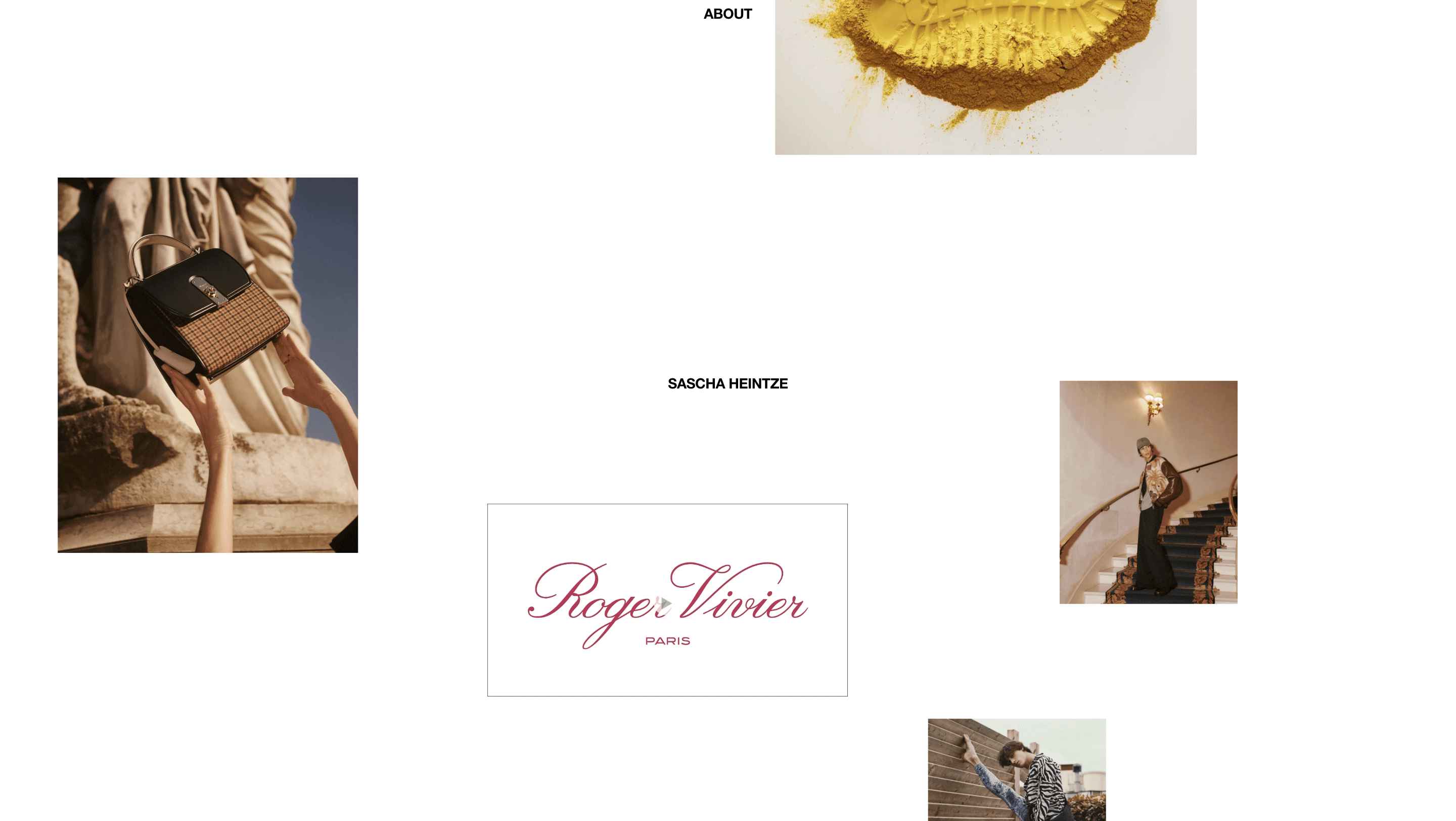 Curated website showcase highlighting contemporary visual direction.
