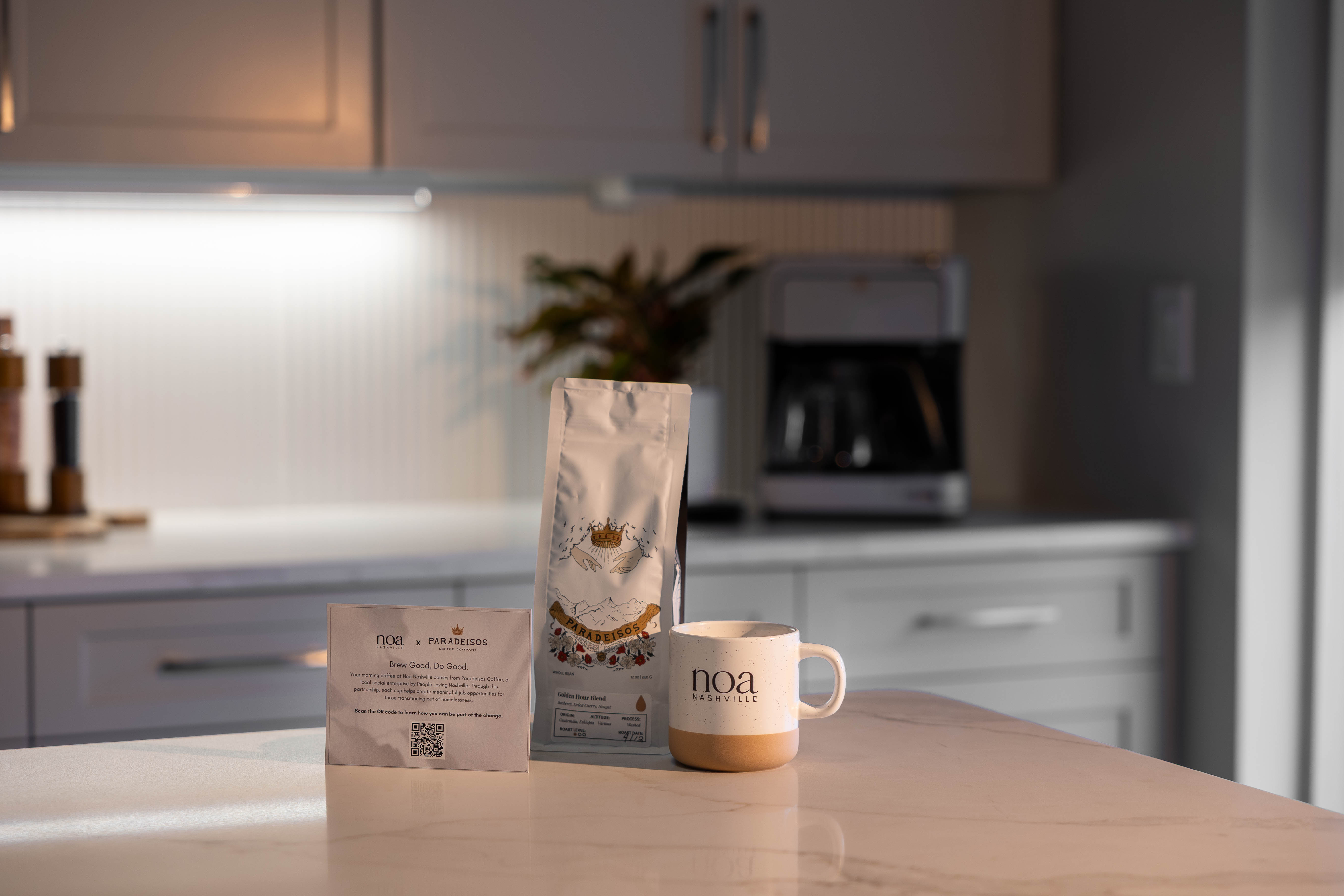 Paradeisos Coffee Noa Nashville Charity Partnership