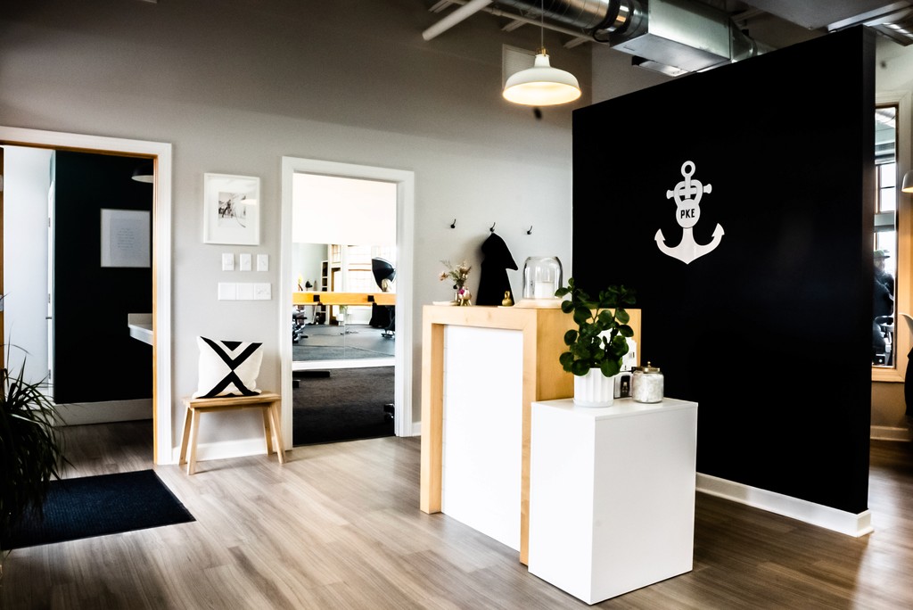 Reception office at Anchor Fitness Pewaukee