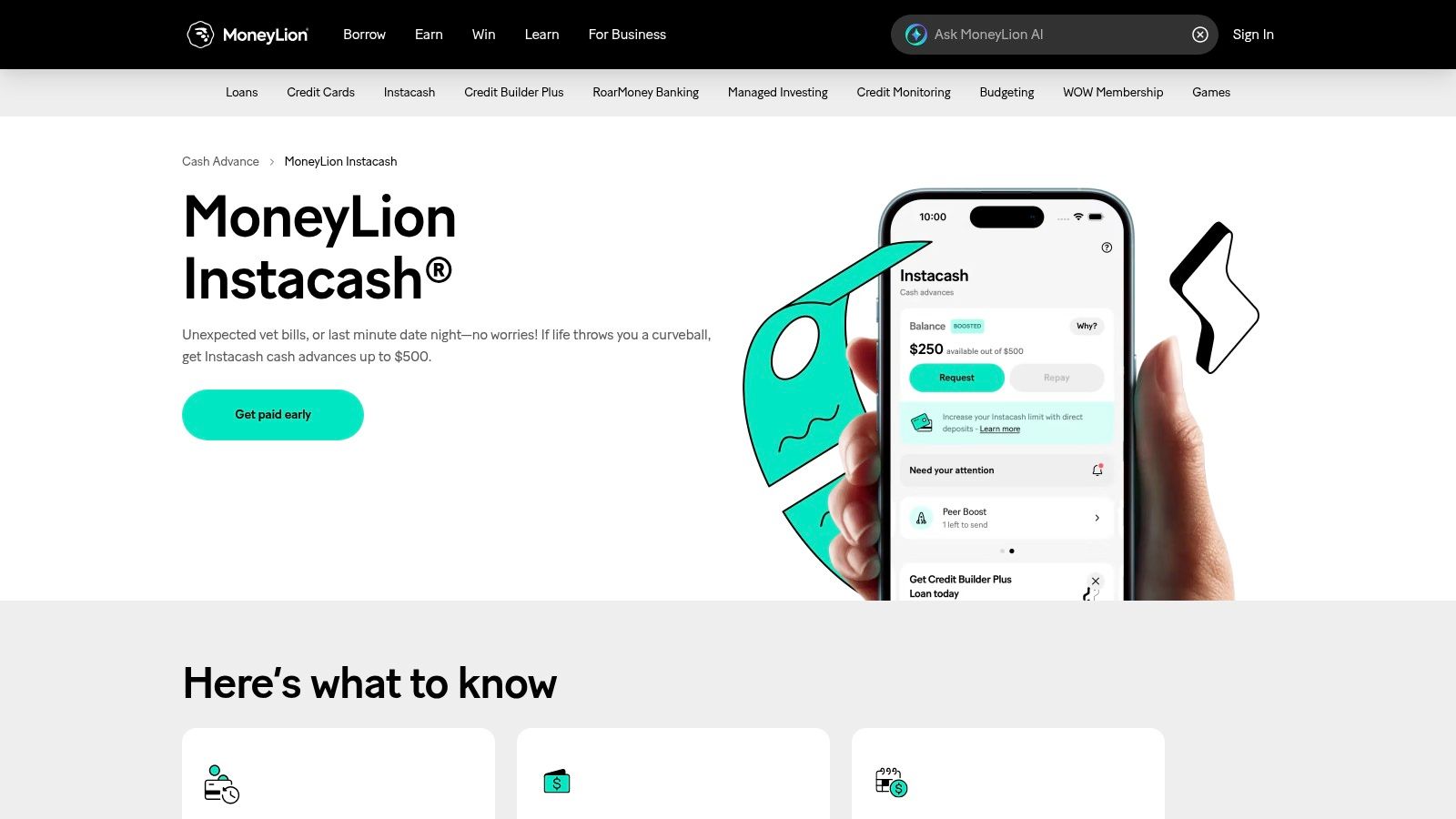 MoneyLion Instacash