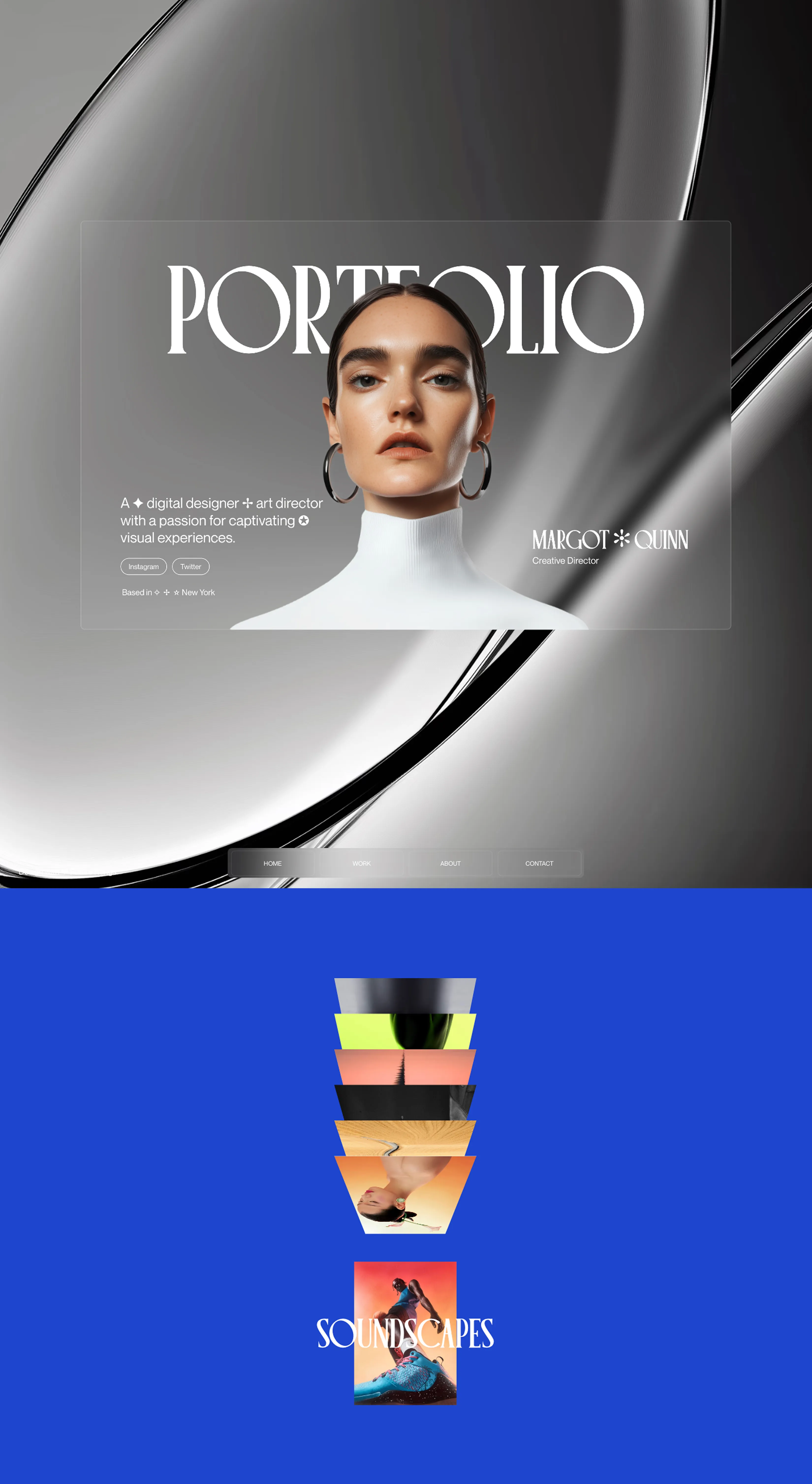 Minimal Framer Portfolio Template