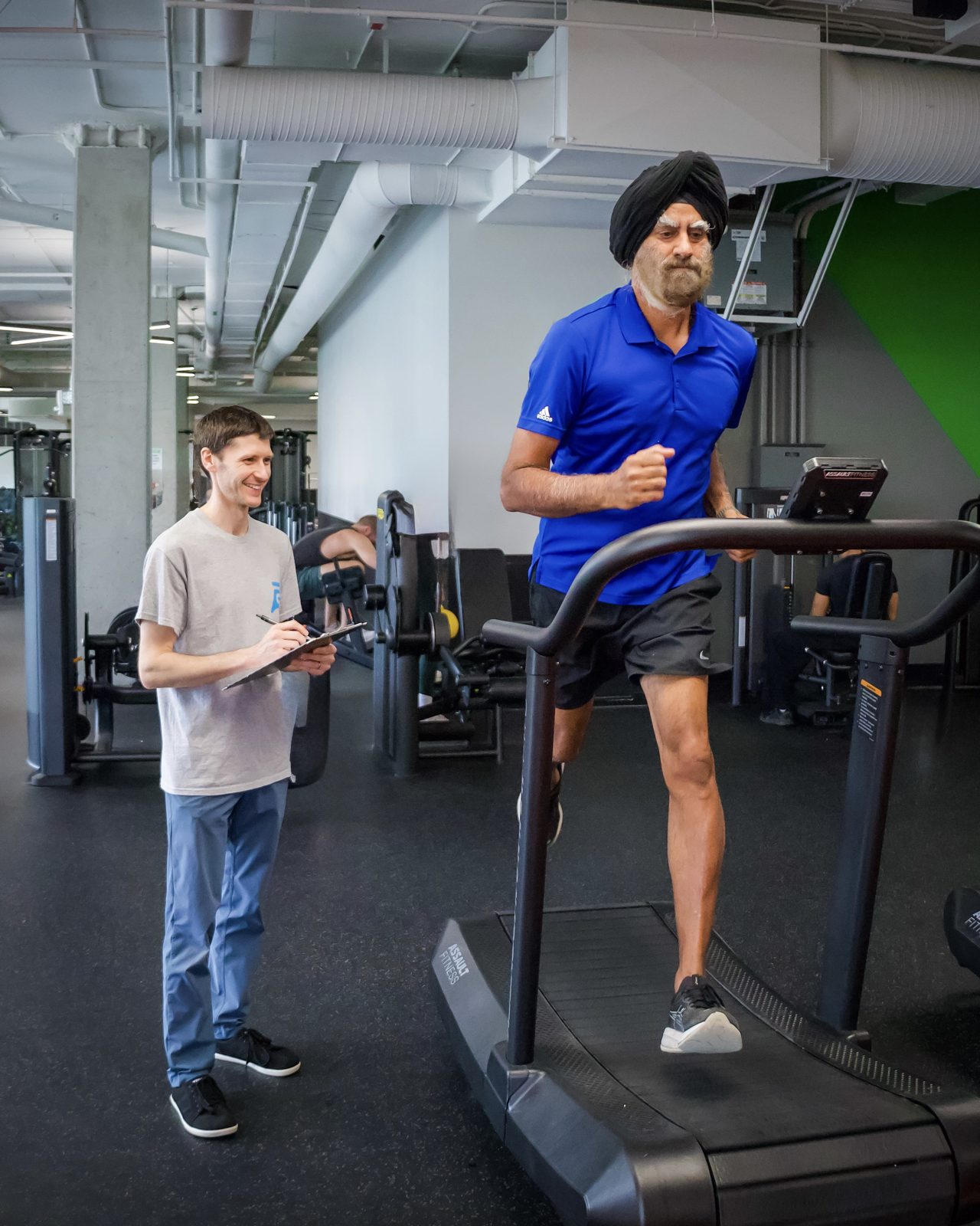 Return to running on the treadmill at Forza Physiotherapy