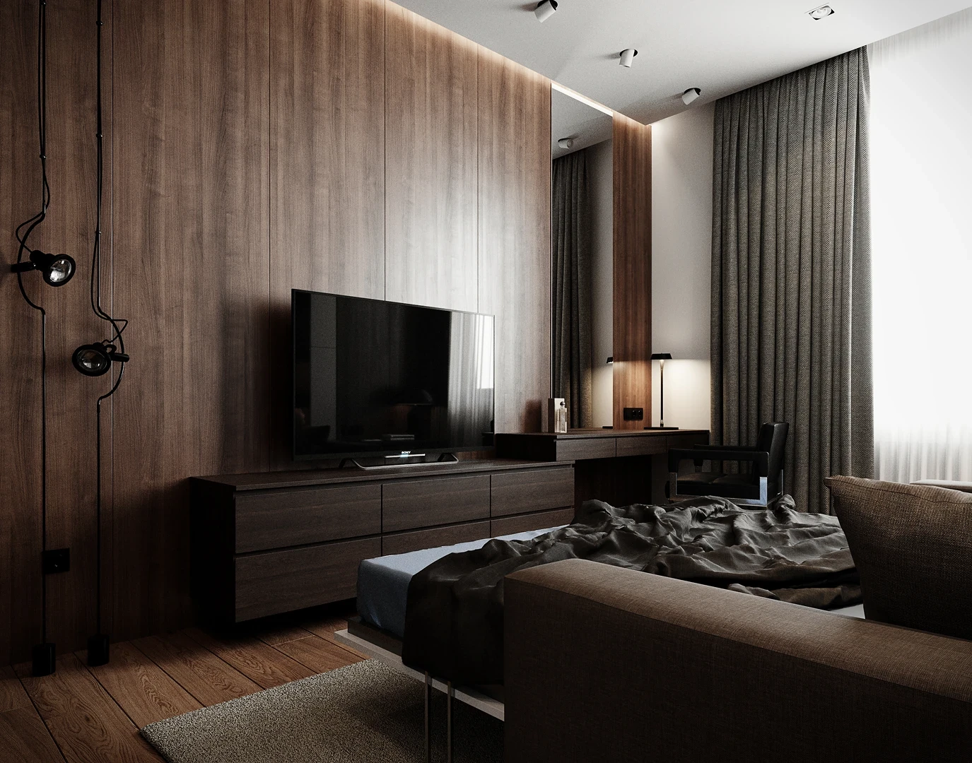 Détail d’encadrement : axes corrigés, chant affiné, surface mate sans points chauds, Luxembourg.