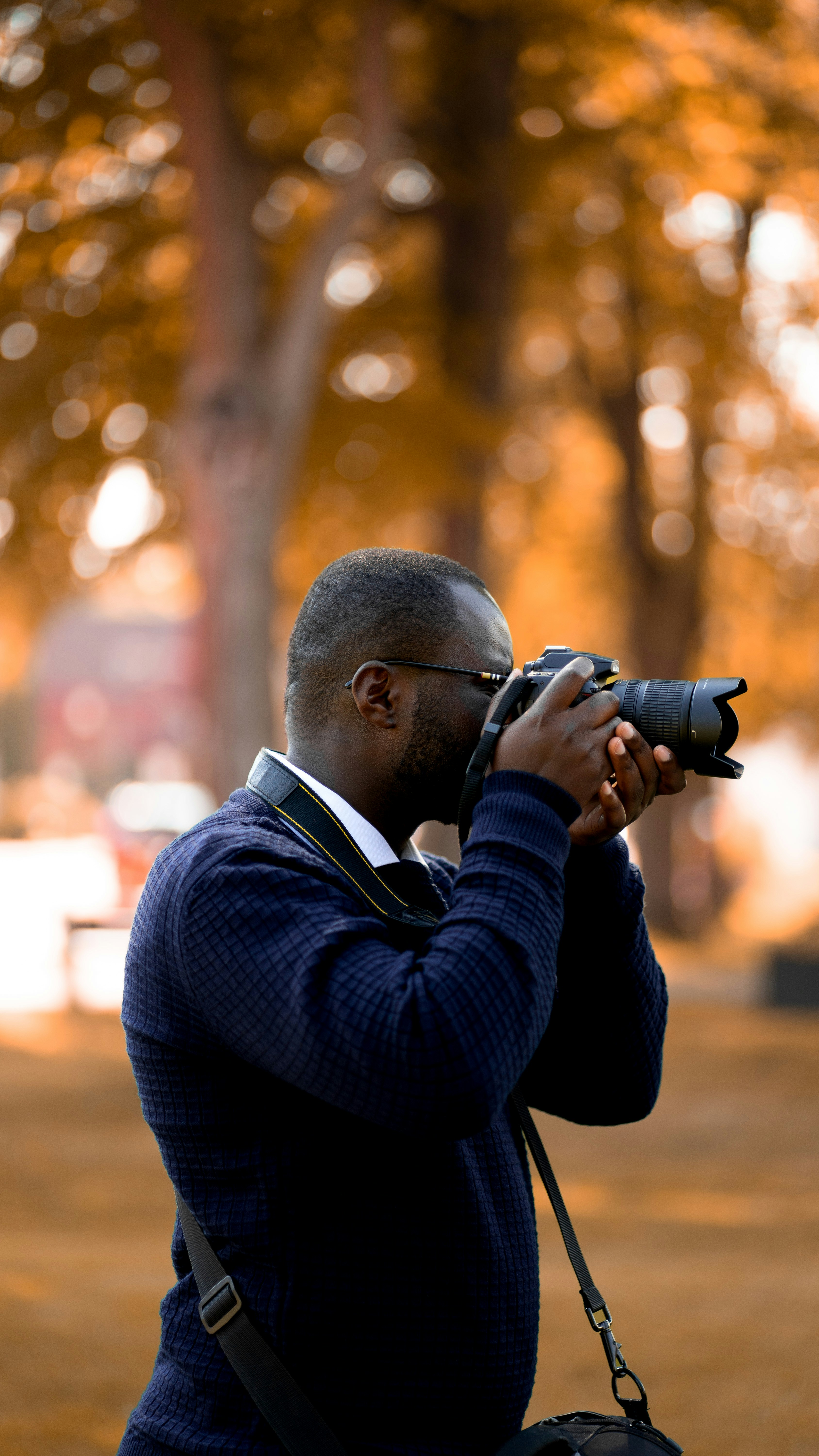 Wedding Photographer in action