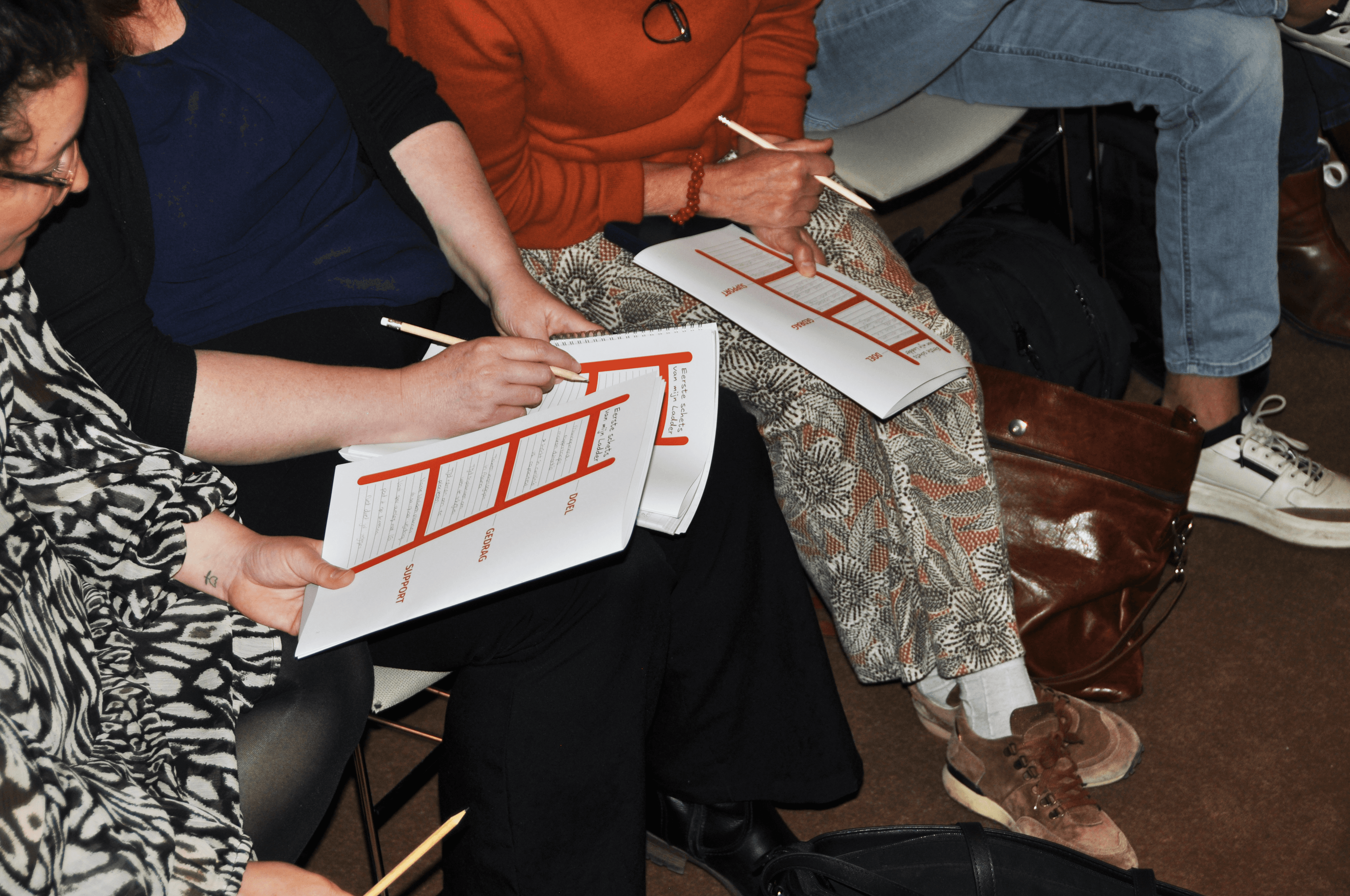 Invullen van het boekje De Ladder