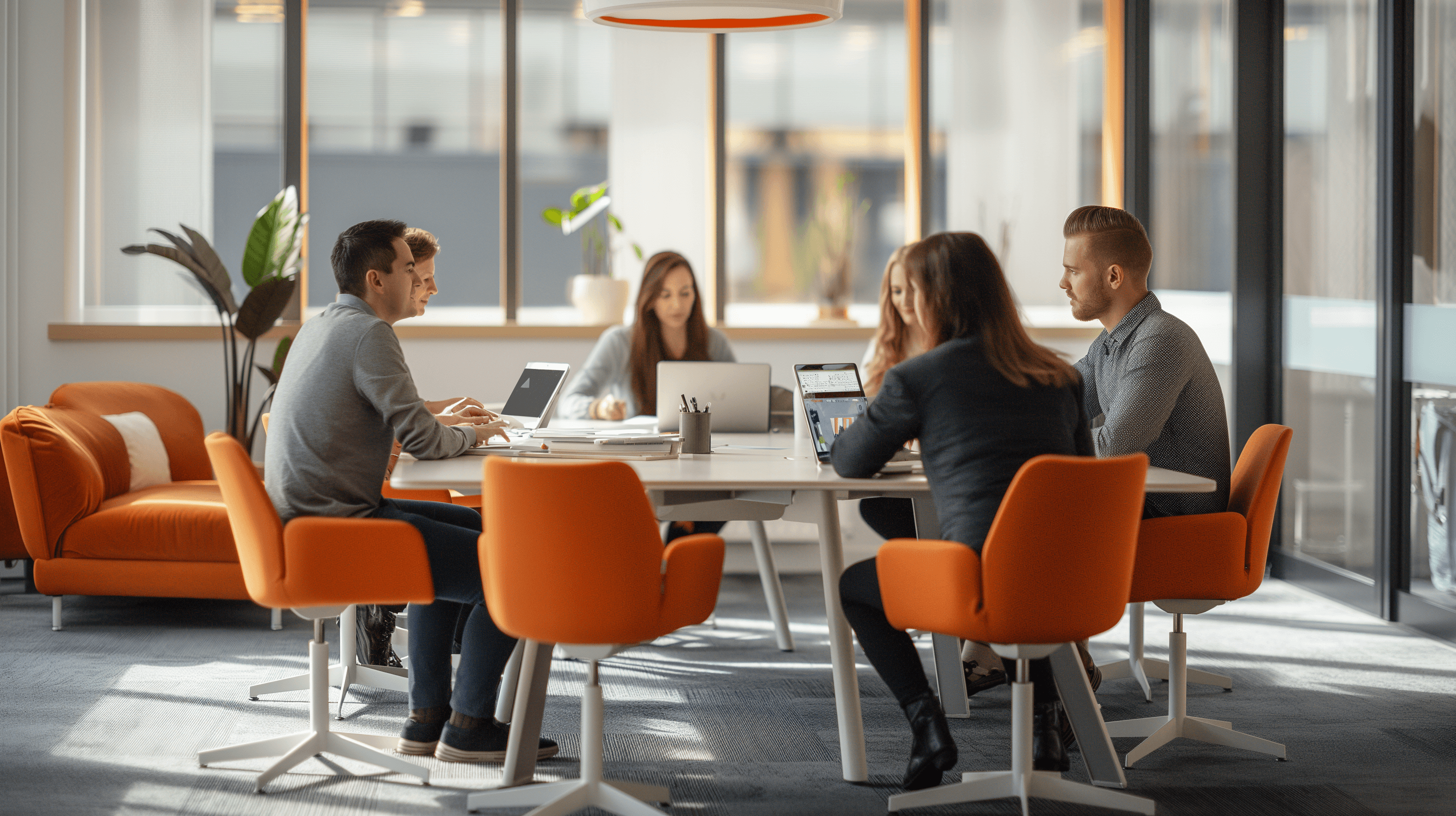 Group of men standing with Sufboard
