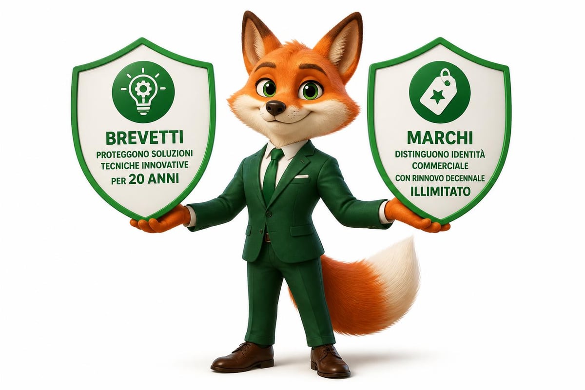 Differenze tra brevetti e marchi