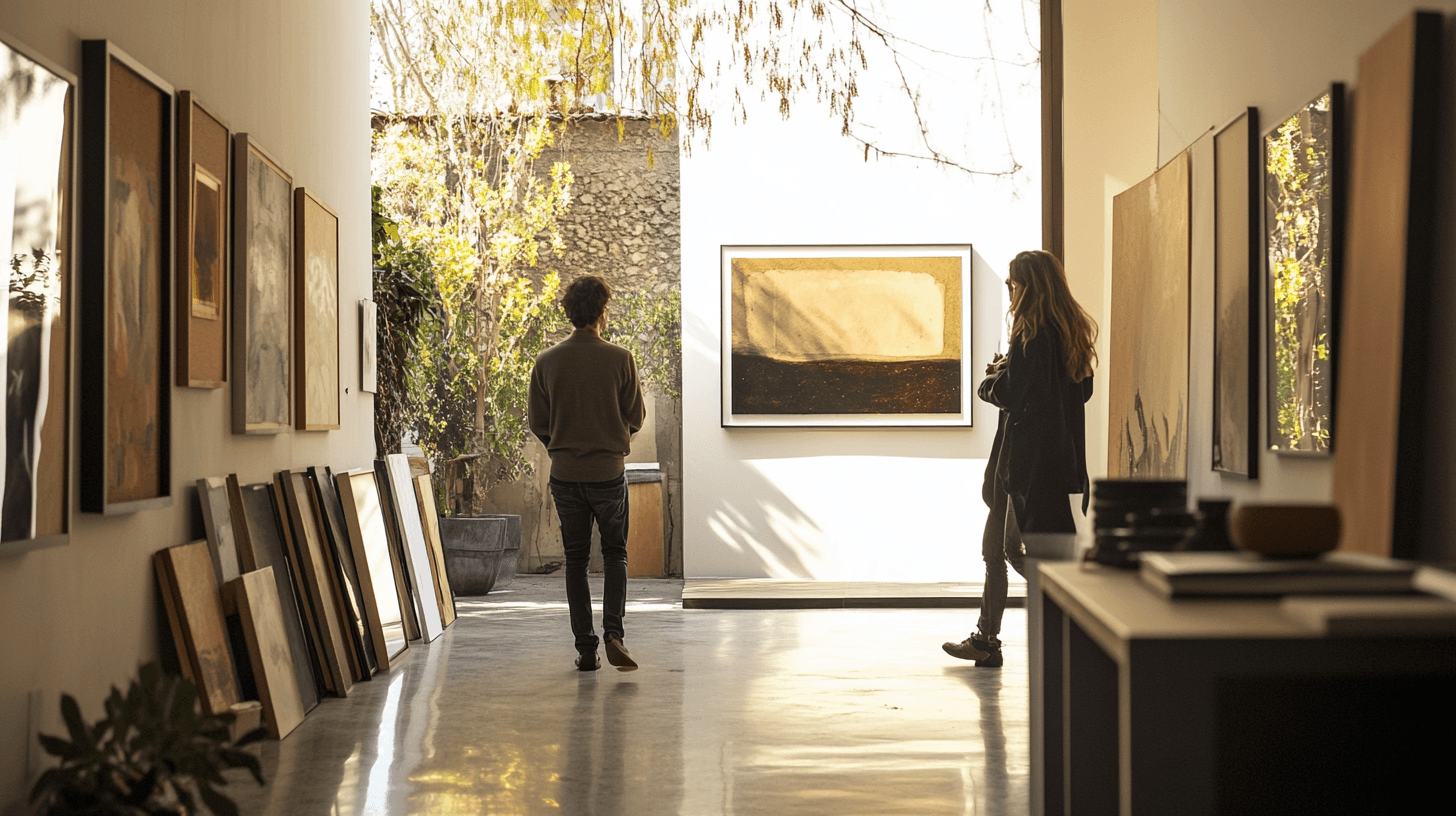 art advisory speaking about art collection