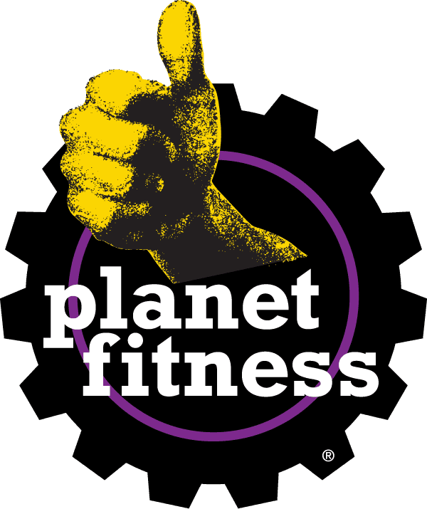 Logo of planet fitness