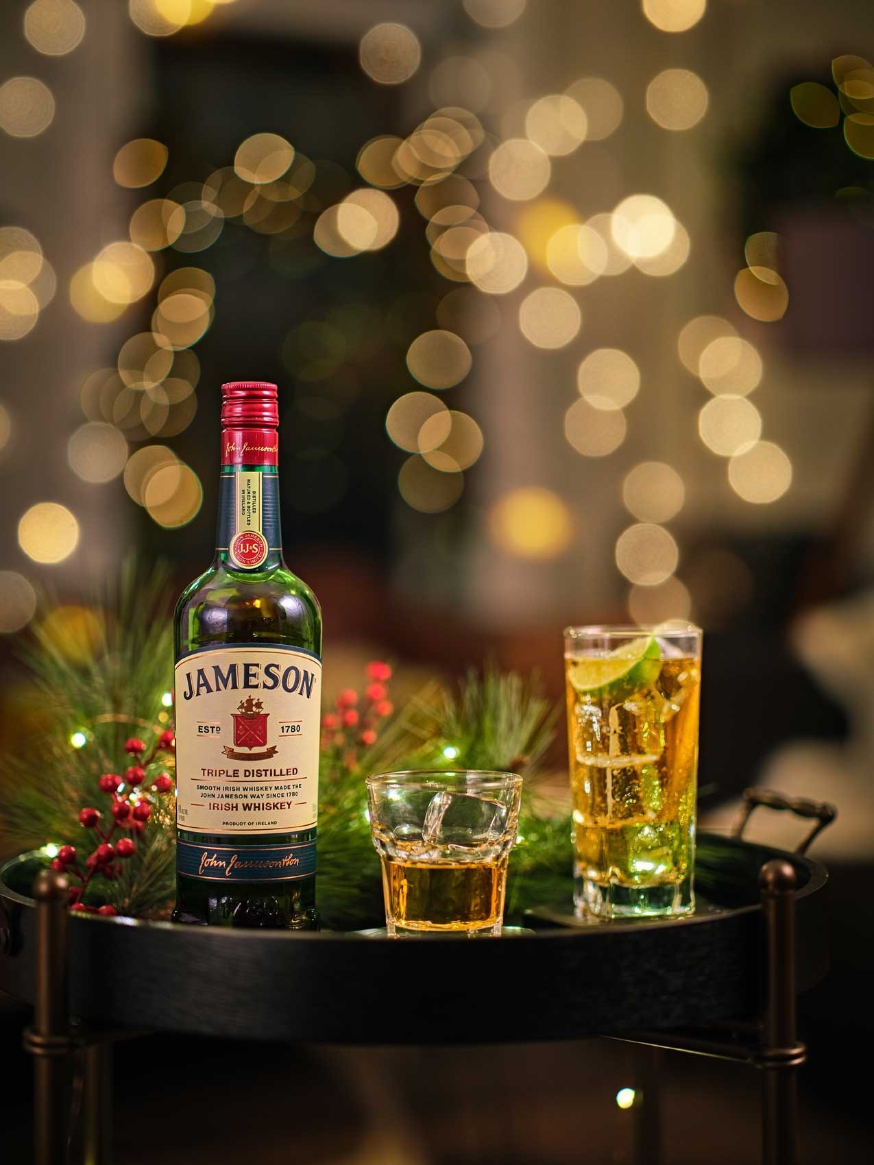 Lead image from Holiday Campaign for Jameson