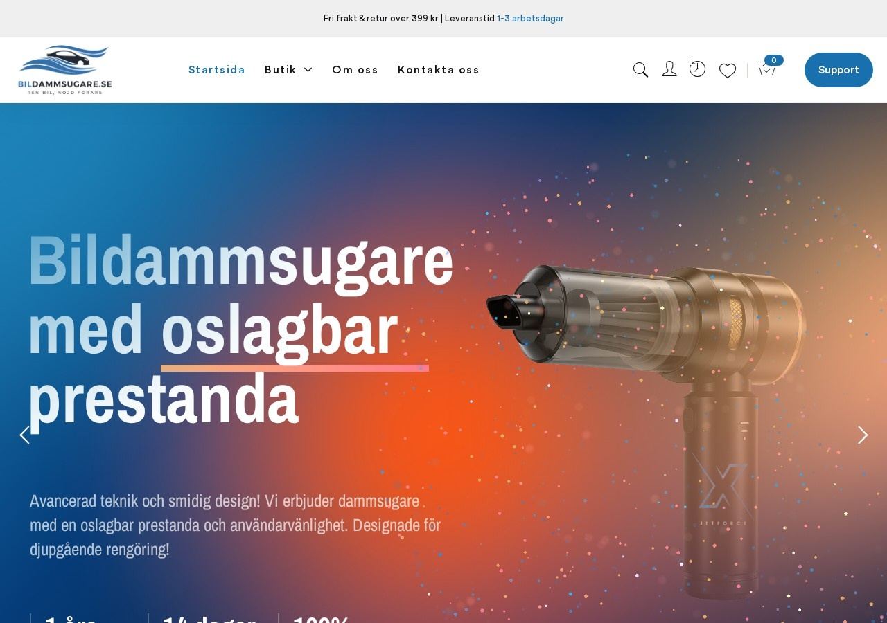 Bildammsugare website