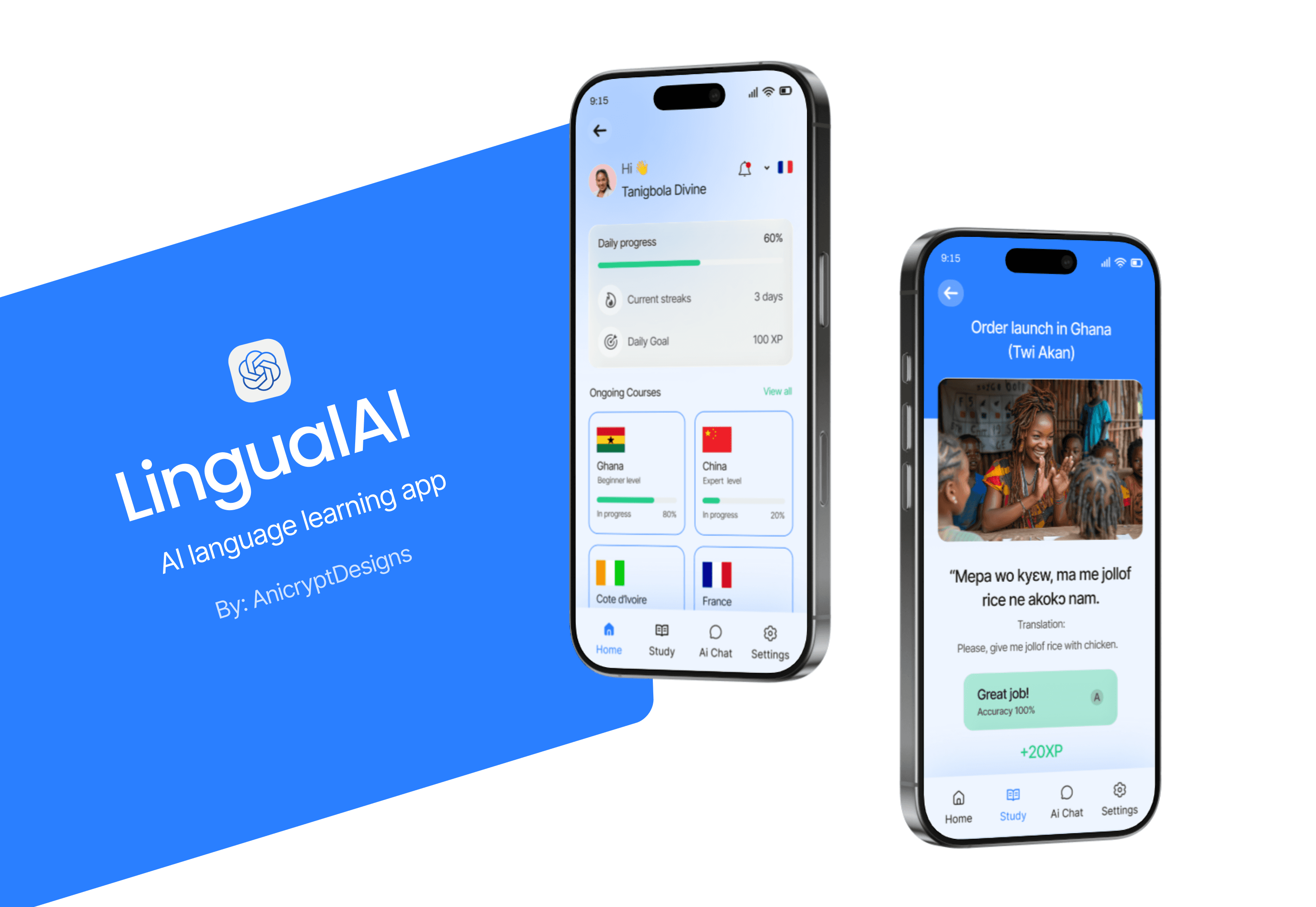 Lingual Ai mobile app