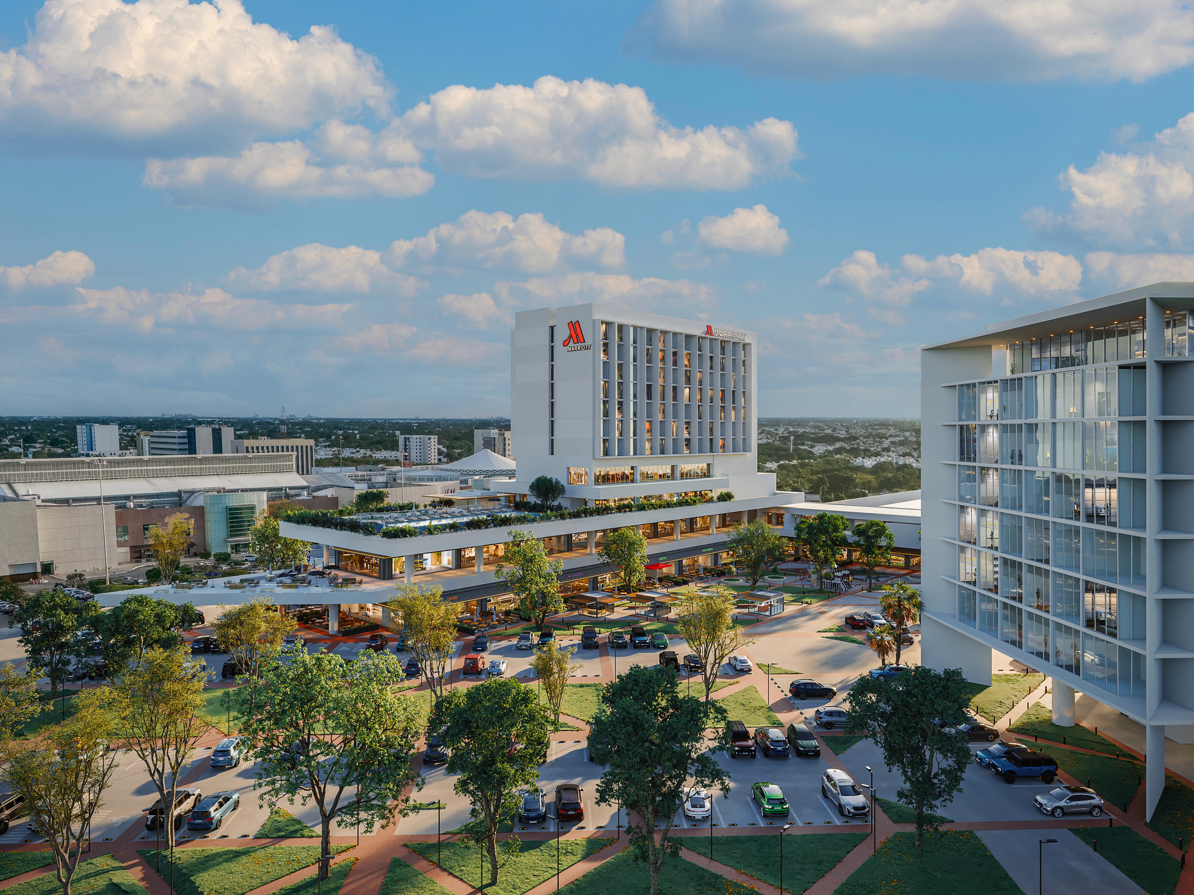 modern house with big windows