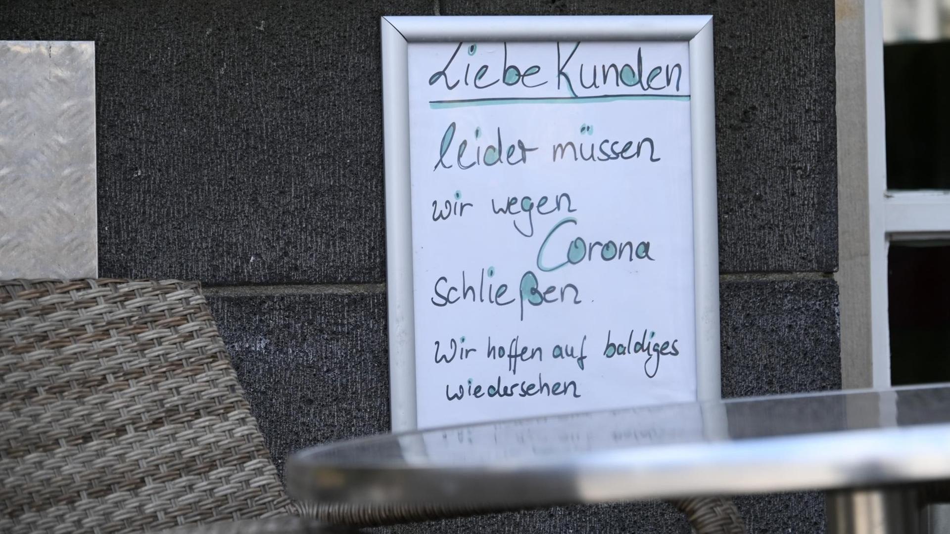 Informationsschild