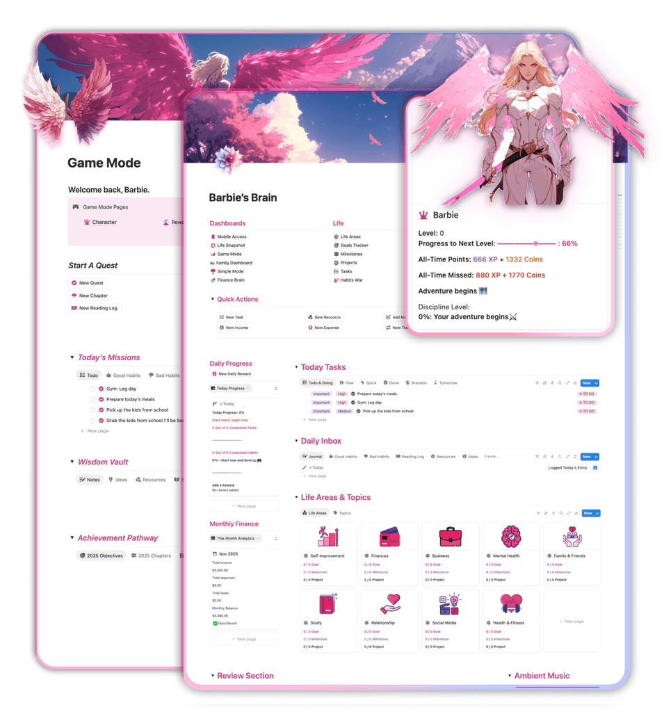 Notion Second Brain 6.0 Template