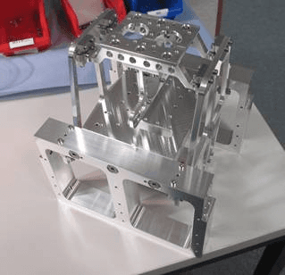 Figure 1: AST thrust balance during assembly