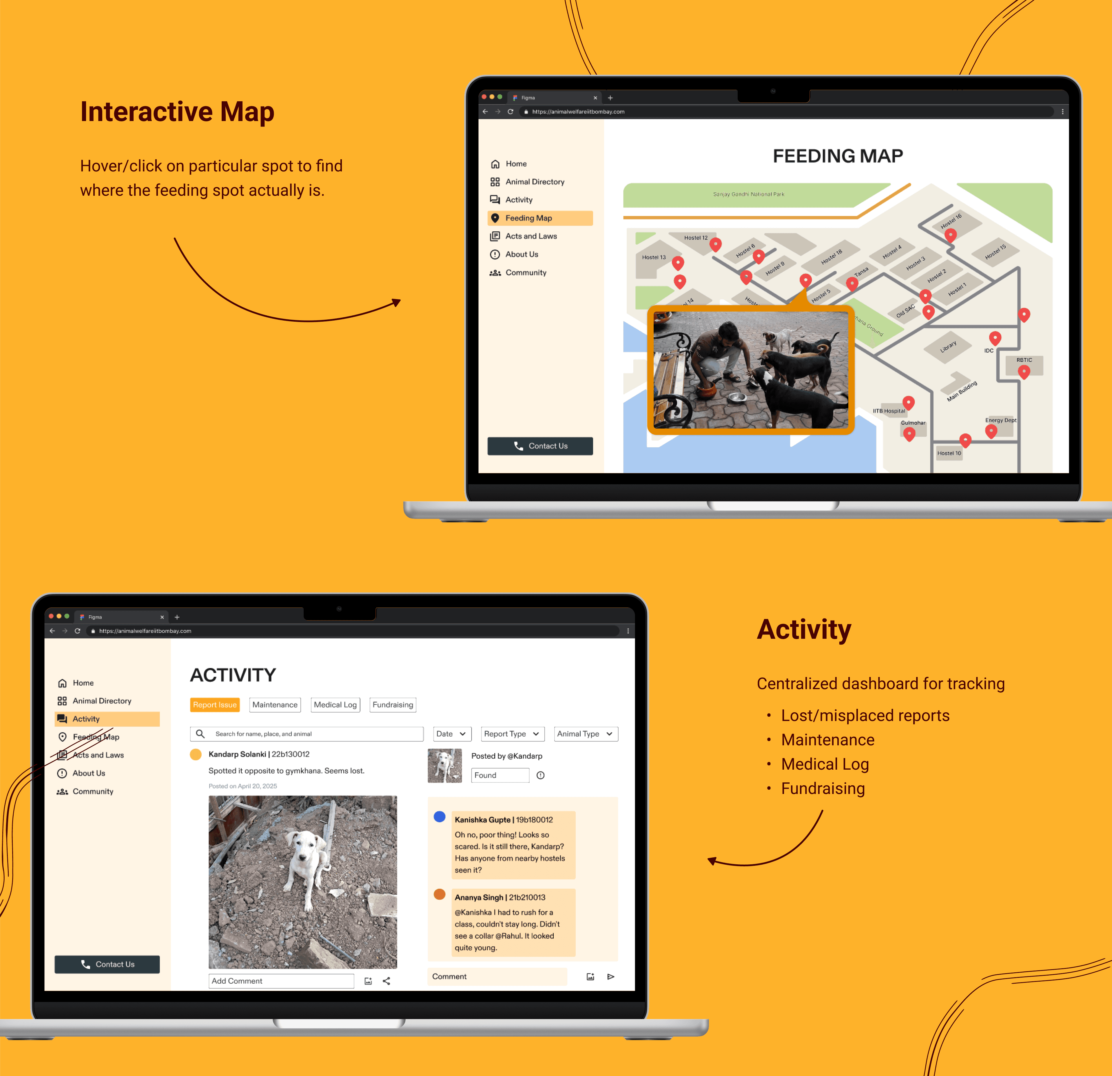 A person wearing headphones sits at a desk with a large curved monitor displaying graphic design software, surrounded by a laptop, smartphone, and potted plant, creating a modern workspace setup.