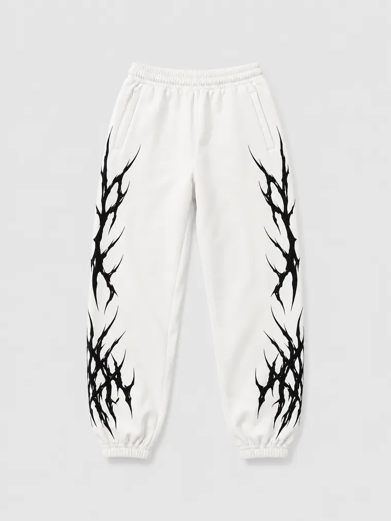 White sweatshirt on clothesline