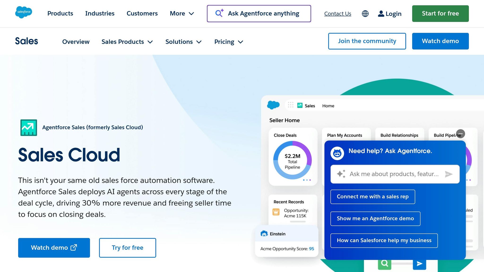 Salesforce Sales Cloud