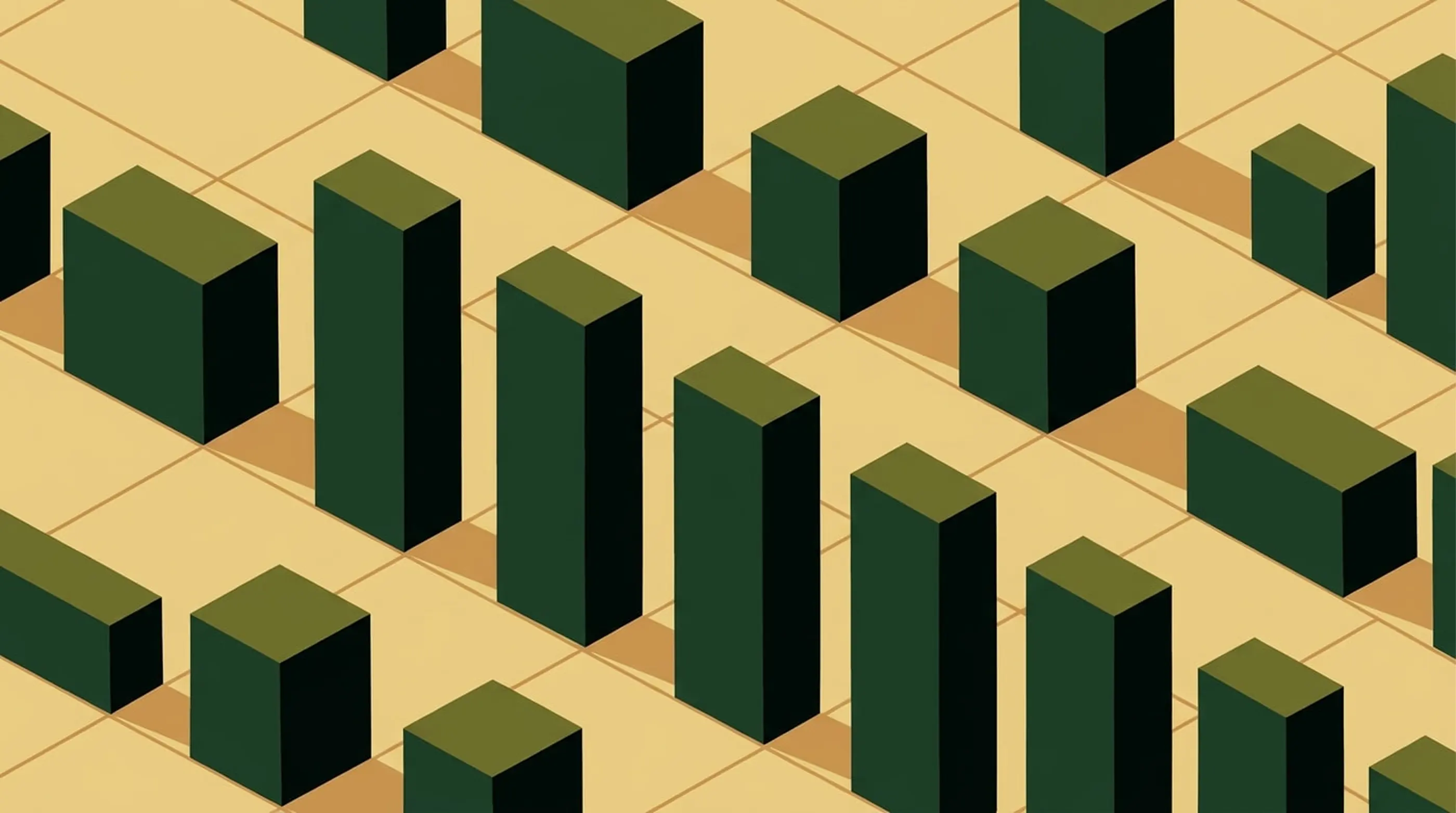 Illustration of a grid squares