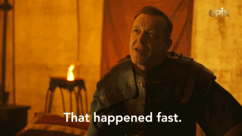 Cloud Migration Fast GIF by Britannia on EPIX