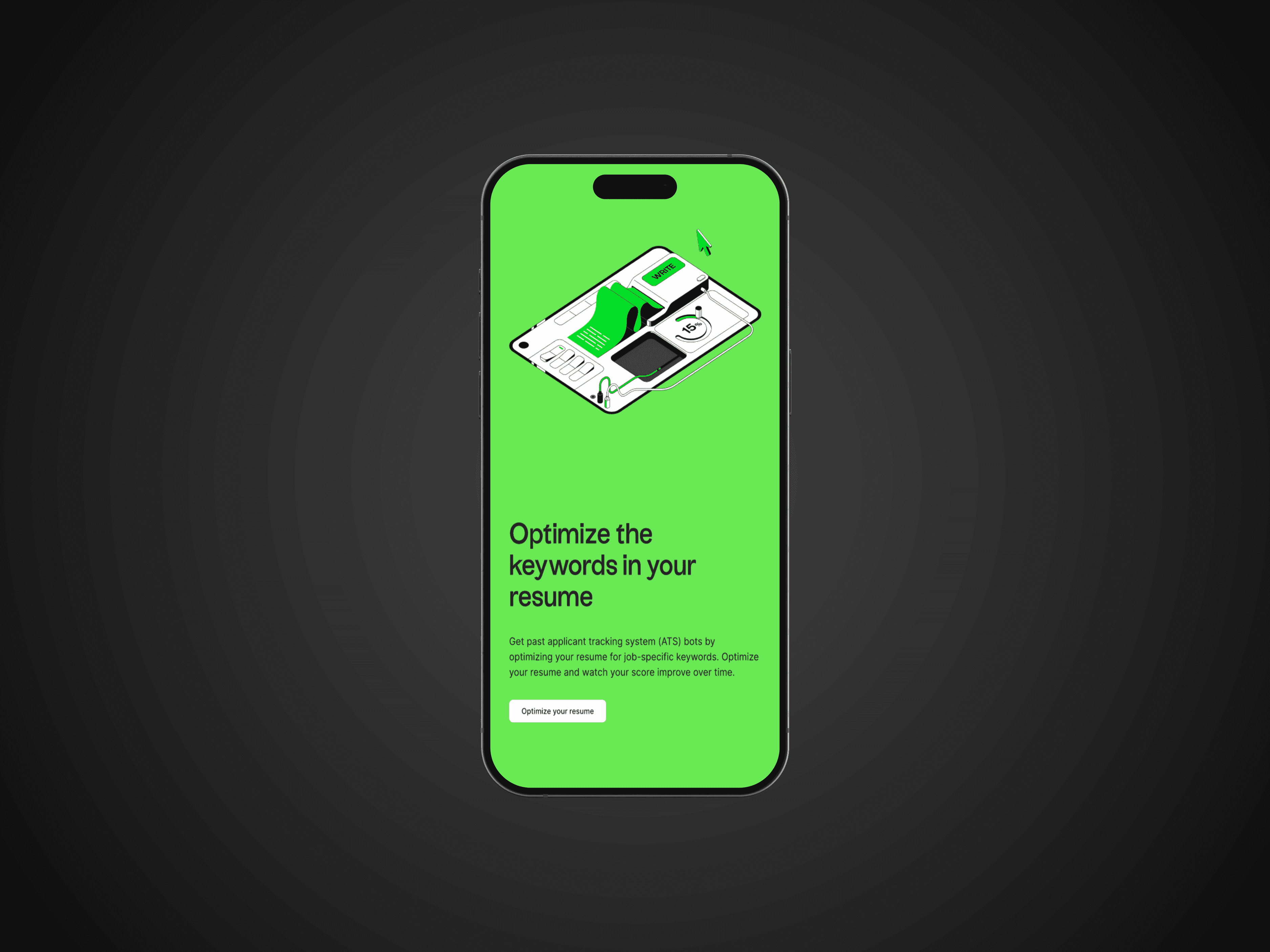 A two screens of the home page of the website