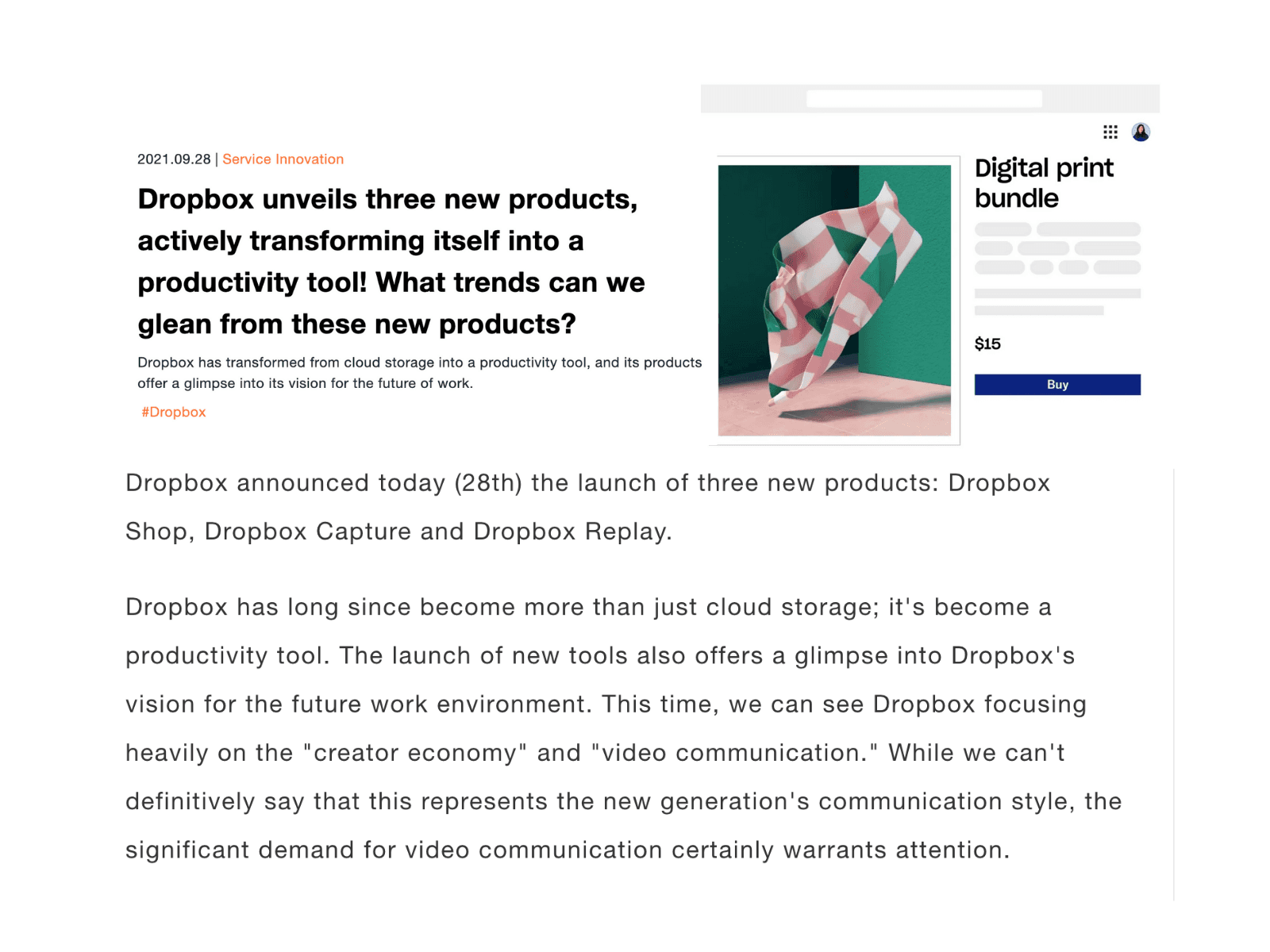 Portfolio project image