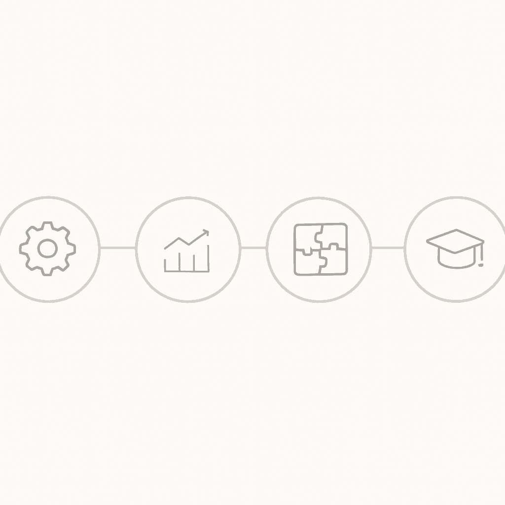 Abstract four-phase timeline depicting the 8-week migration plan from Conductor to a modern AEO stack.