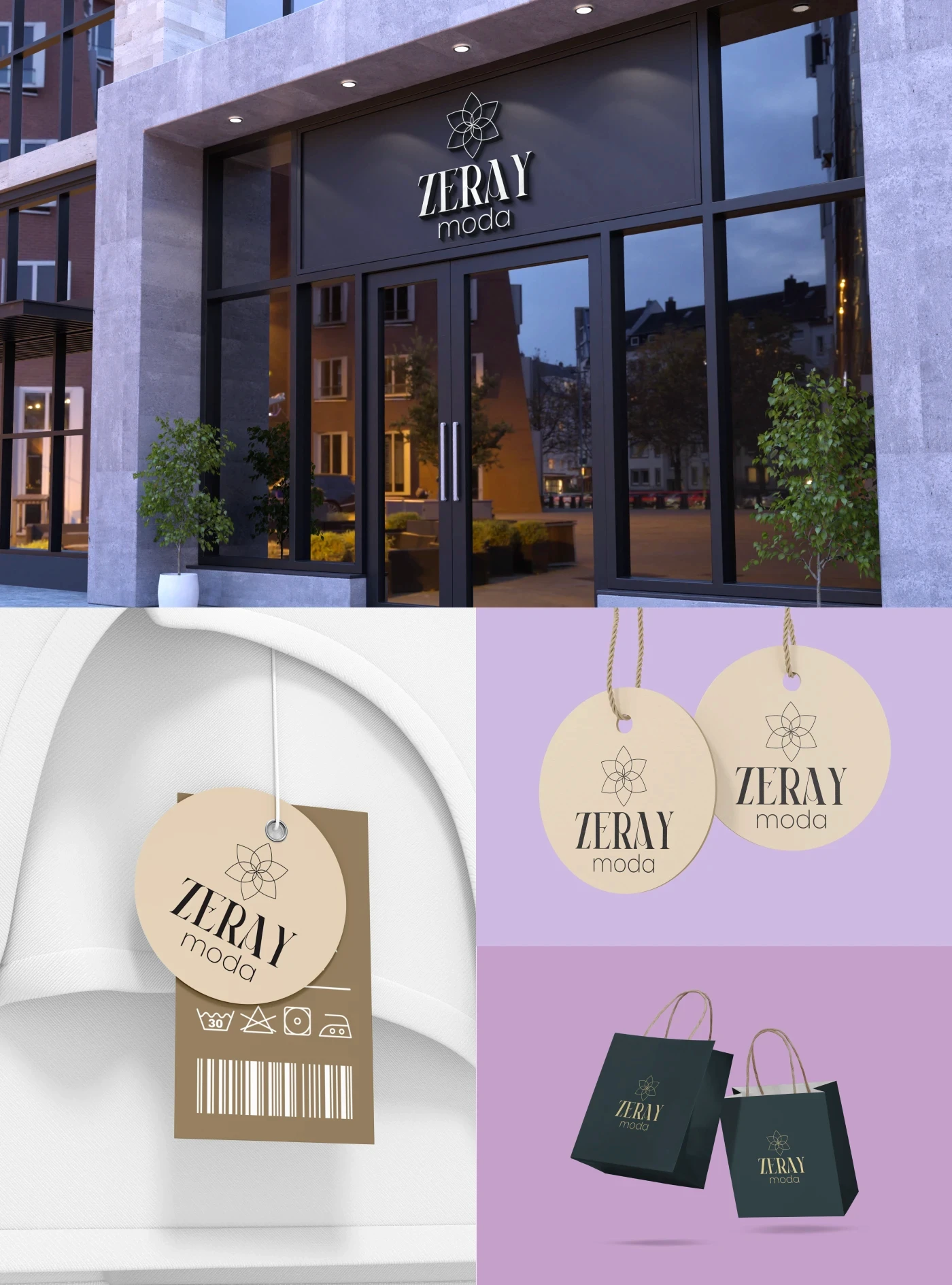 Zeray Moda Logo Design