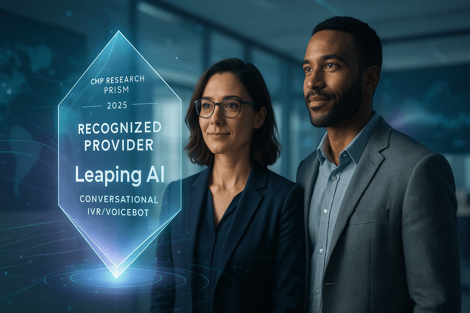 Leaping AI recognized in CMP Research Prism for Conversational IVR / Voicebots