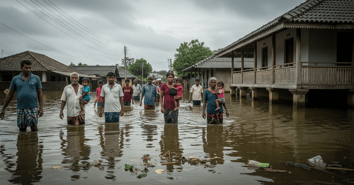 Heavy Rains Wreak Havoc - Floods and Landslide Alerts Issued Across Sri Lanka