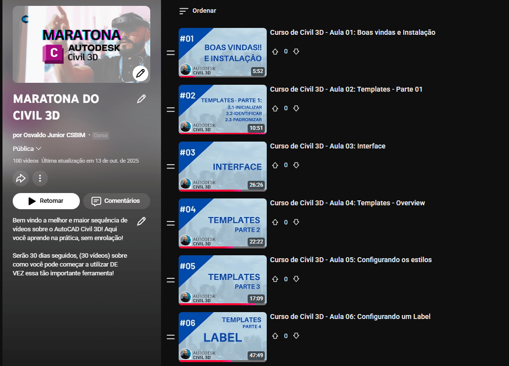 Imagem que ilustra a "Nascimento da maratona do civil 3d"