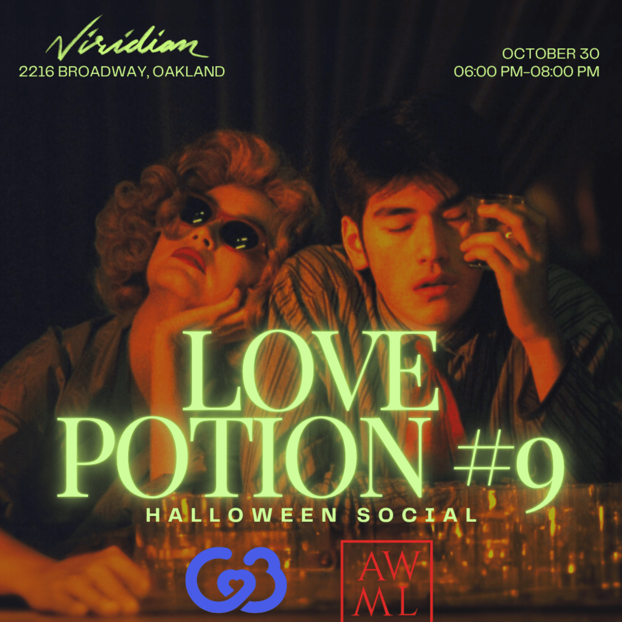 Coming soon: Love Potion #9 Halloween Mixer