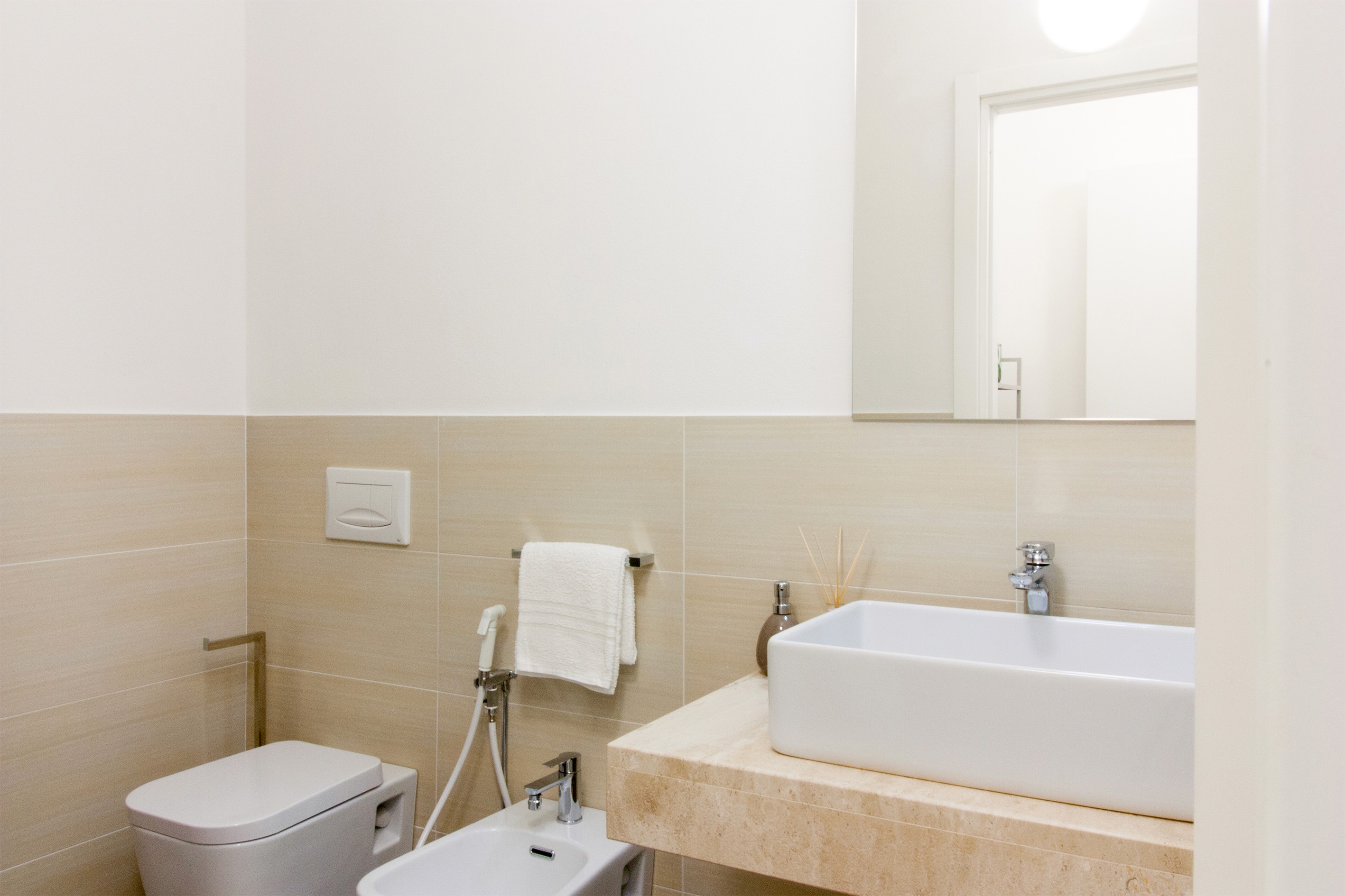 Bagno del piano terra del Trilocale Shardana Superior