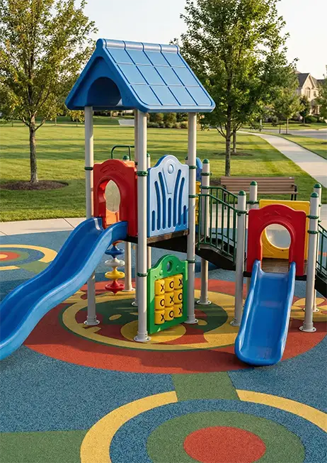 juegos infantiles seguros y duraderos