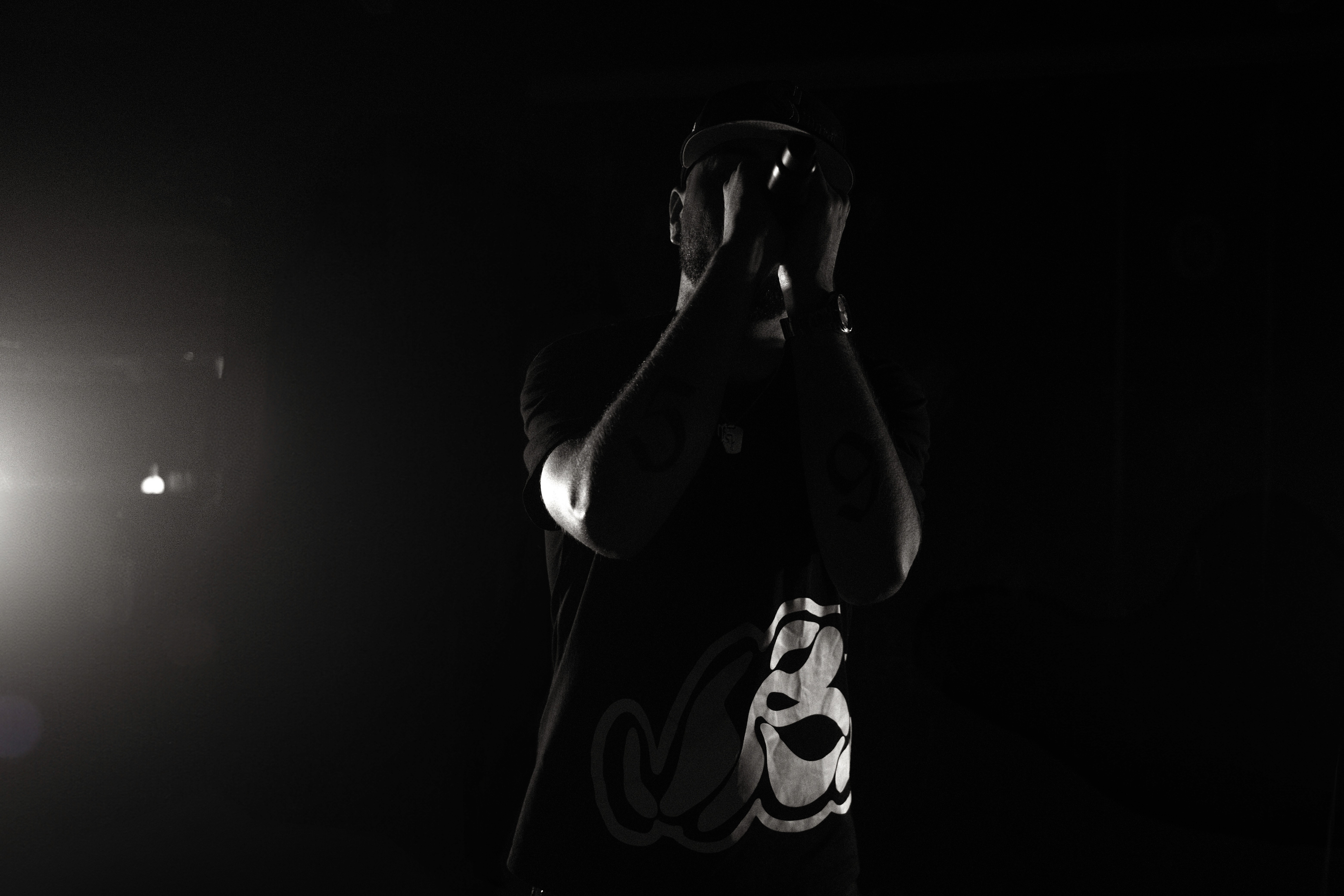 Woman in a cornfield