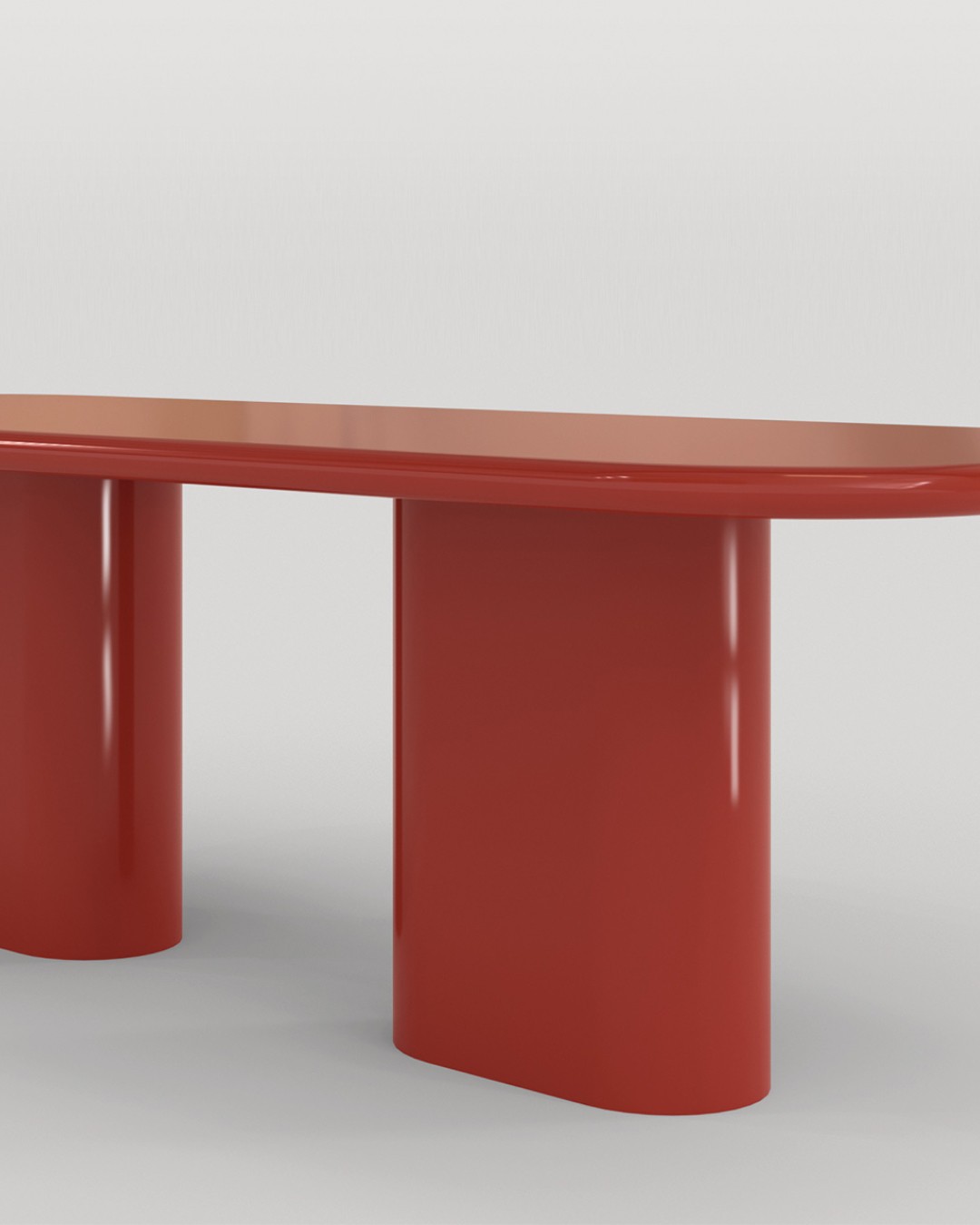 Punto Zero, Pranzo Red Dining Table