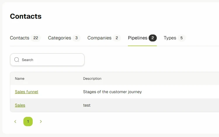 OneAvant Production dashboard displaying Artisanal Frozen Goods Store inventory list with product codes and names for tracking and workflow monitoring.