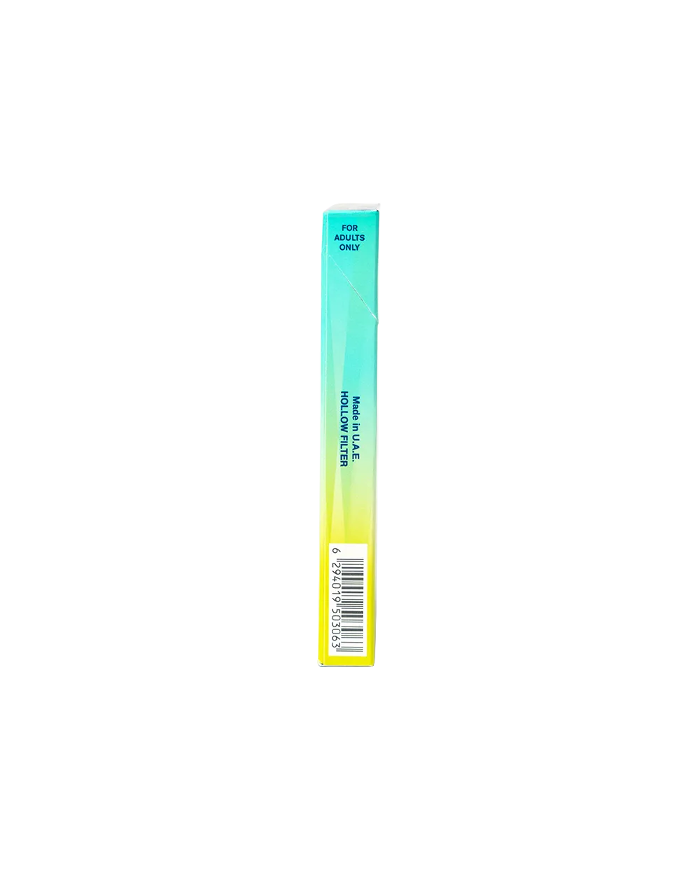 Woog mojito-flavored cigarette pack.