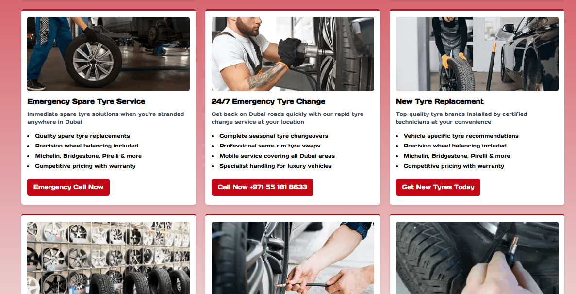 Goal for Car Tyre Repair