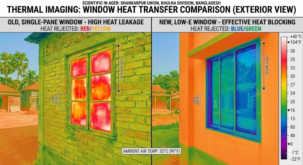 Energy-efficient Low-E impact window installation in a Fort Lauderdale home — Planet Construction FL