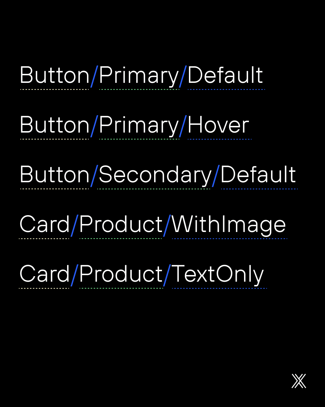 Image of Figma nomenclatures for Drupal.