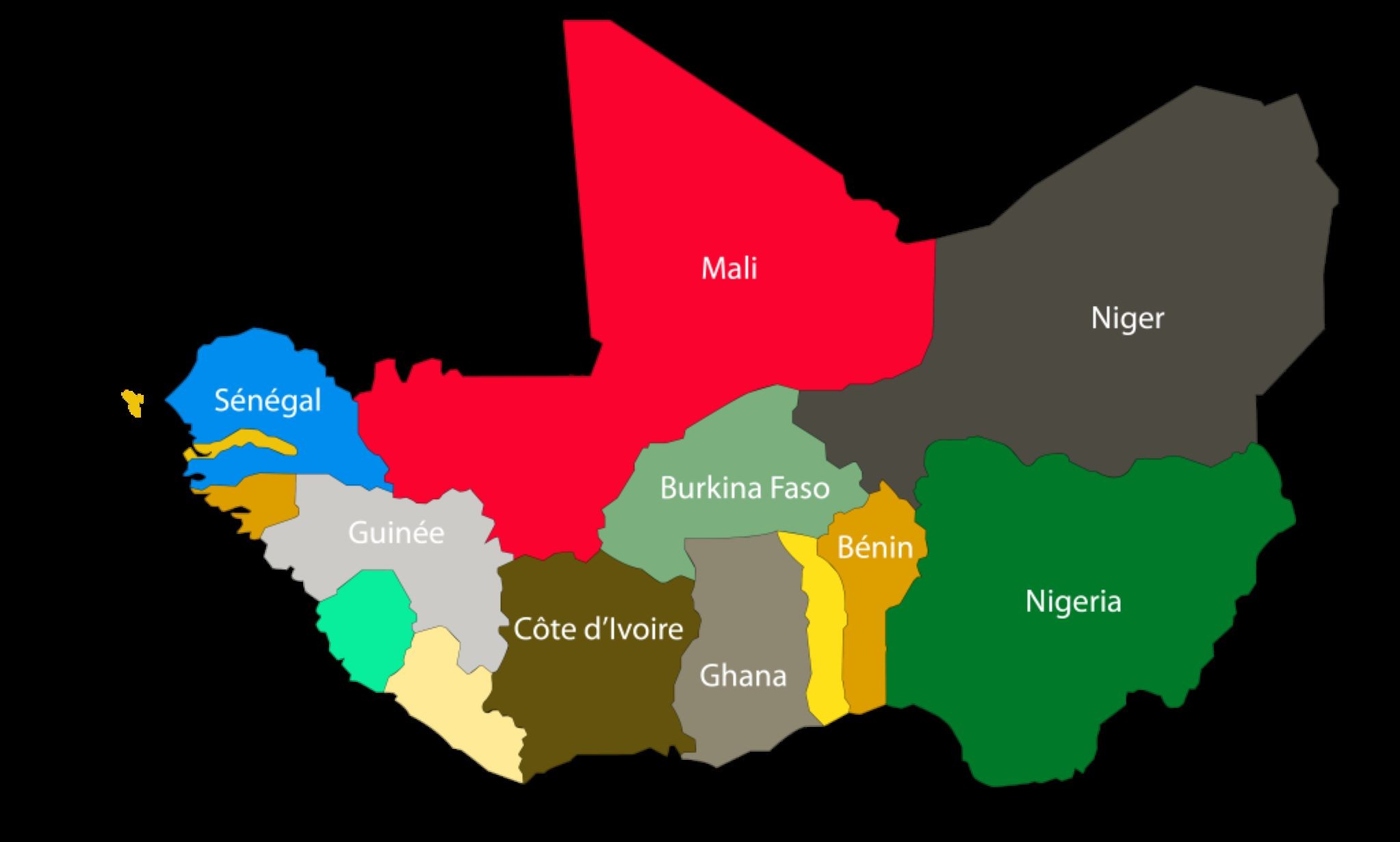 Member states of ECOWAS