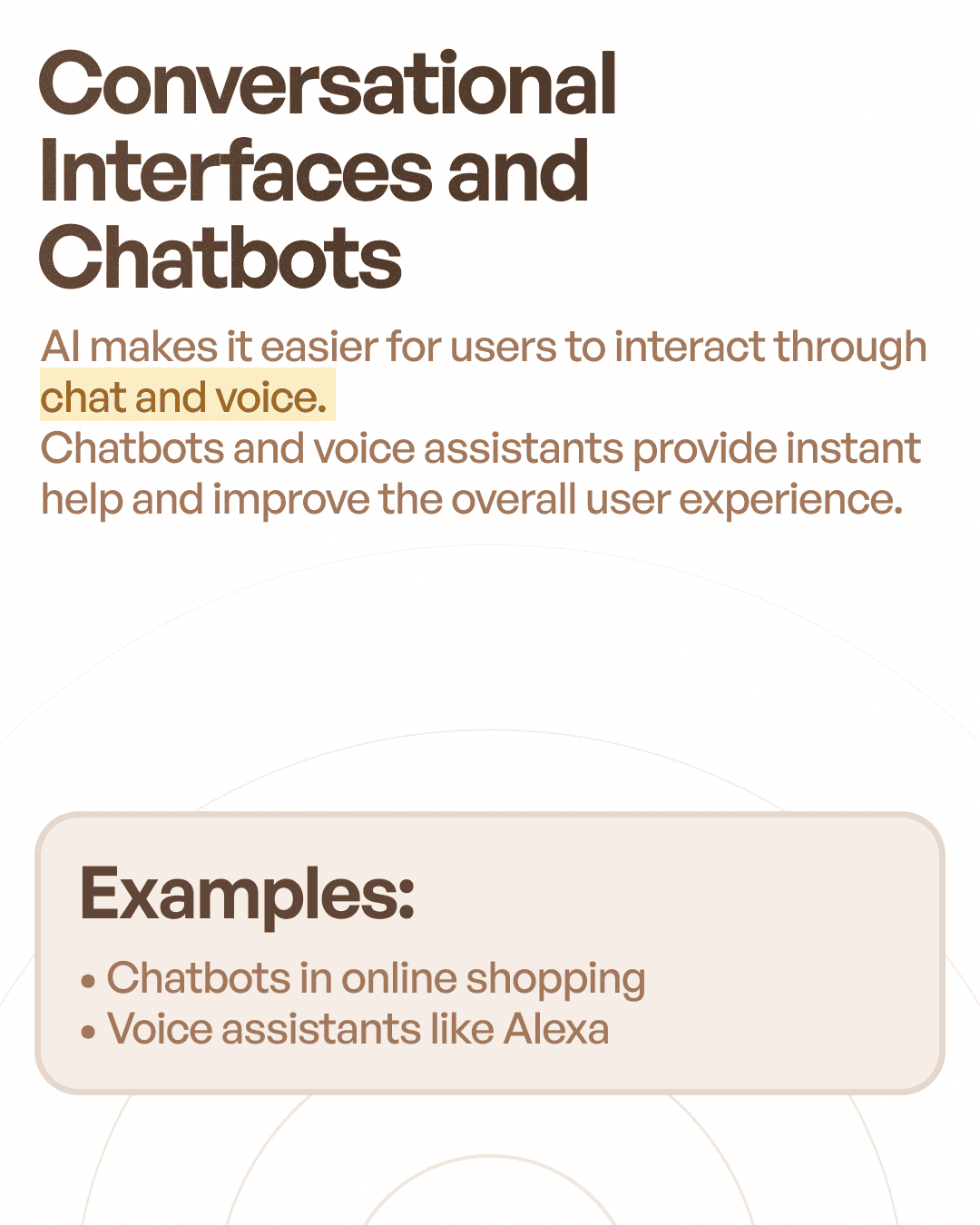 Converasational interfaces and chatbots in breif