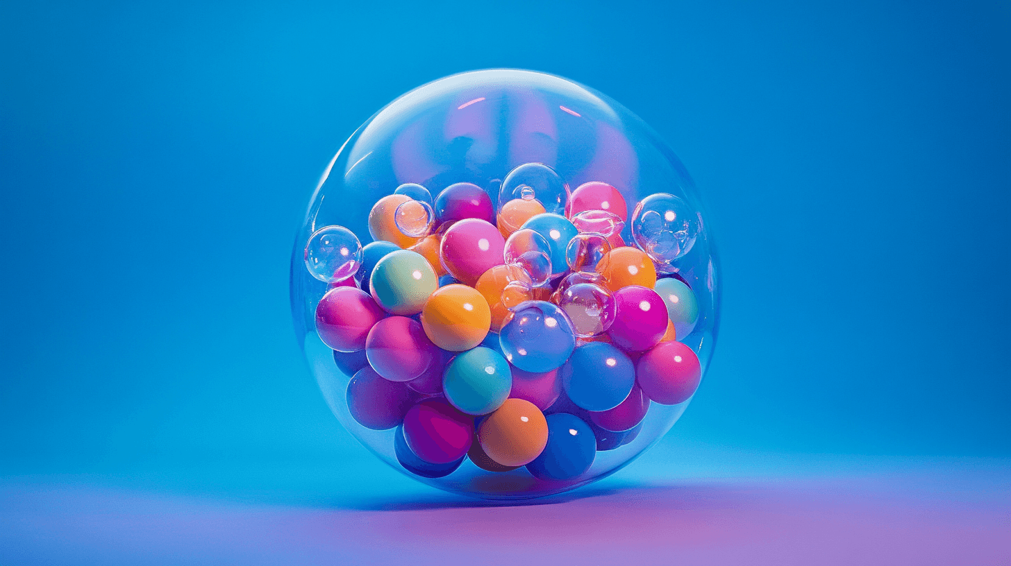 Two men discuss a project while standing at a laptop in an office.