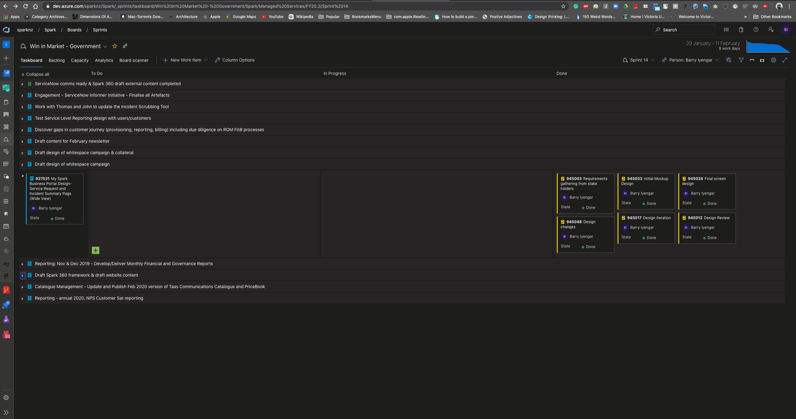 Azure board