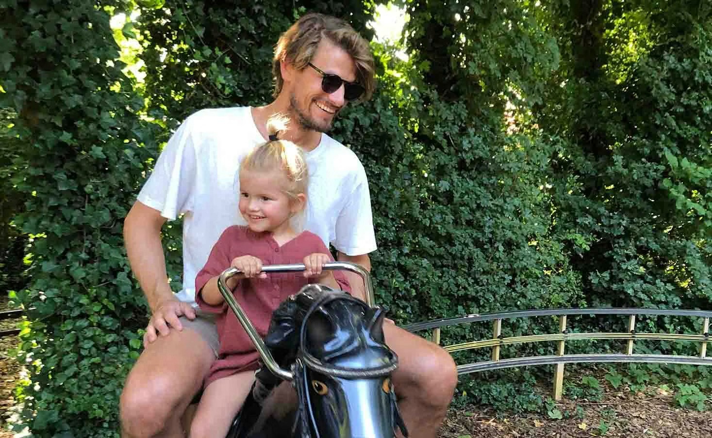 Father Steven books a babysitter through Charly Cares
