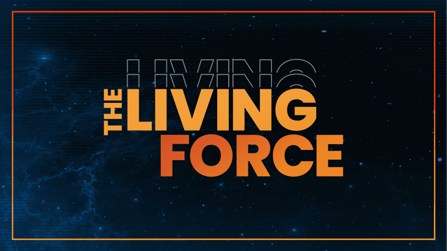 The Living Force logo art