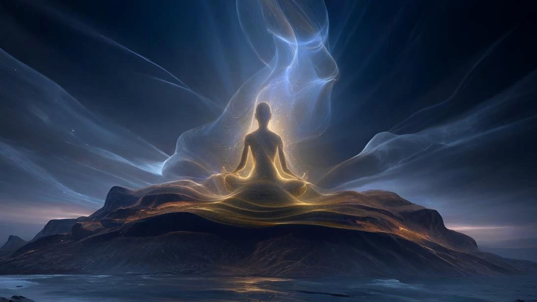 Young woman smiling brightly near a frosted glass whiteboard, bathed in warm, natural light in a modern office setting.