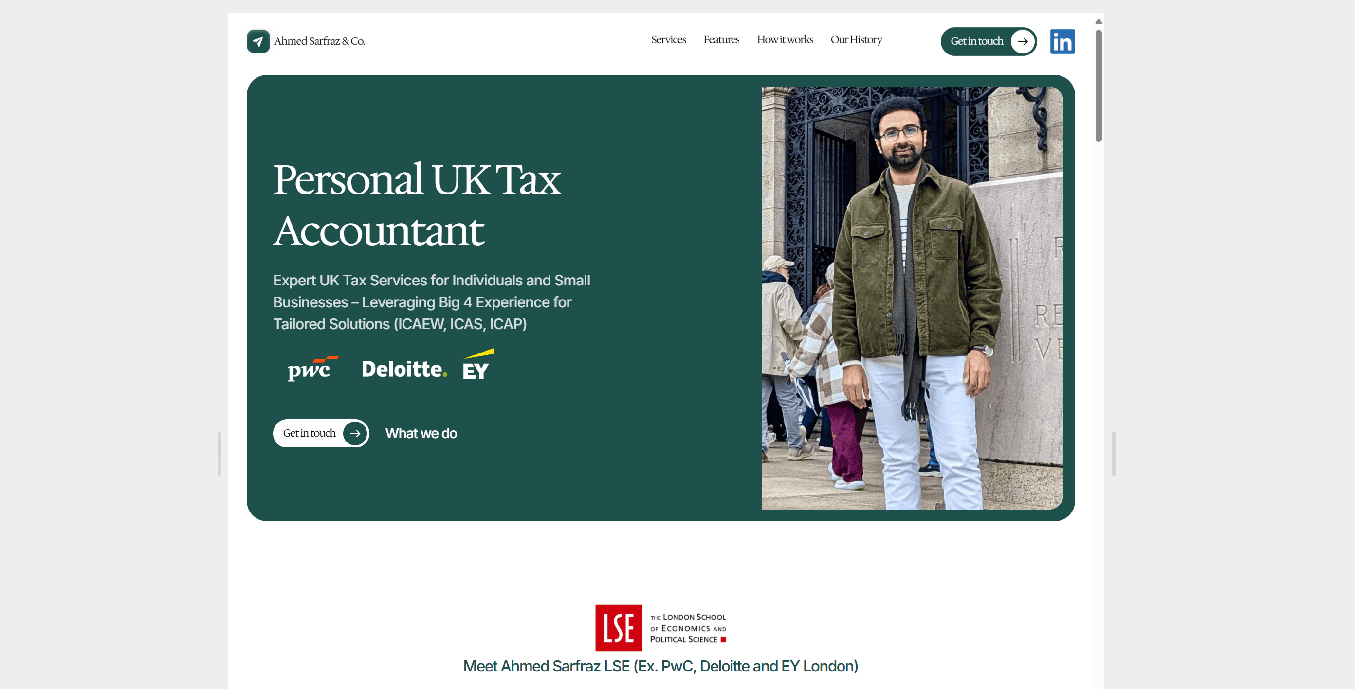 Ahmed Sarfraz & Co. (UK Personal Tax Accountant)